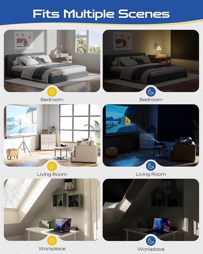 52" W x 40" L 100% Blackout Curtains, Total Darkness No-Drill Black Out Window - Image 6