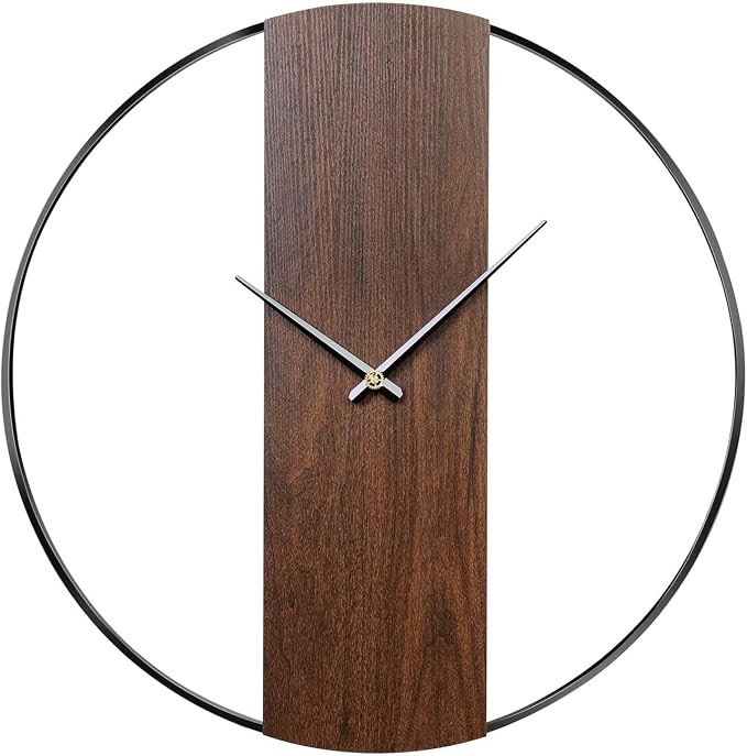 Large Wall Clock 24 Inch Decorative Modern Minimalist Wall Clocks - Image 7