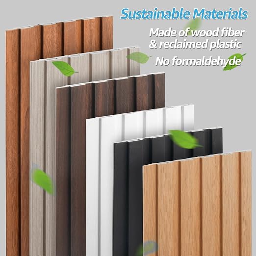 Art3d WPC Wainscoting Panels, Living Room - Image 9