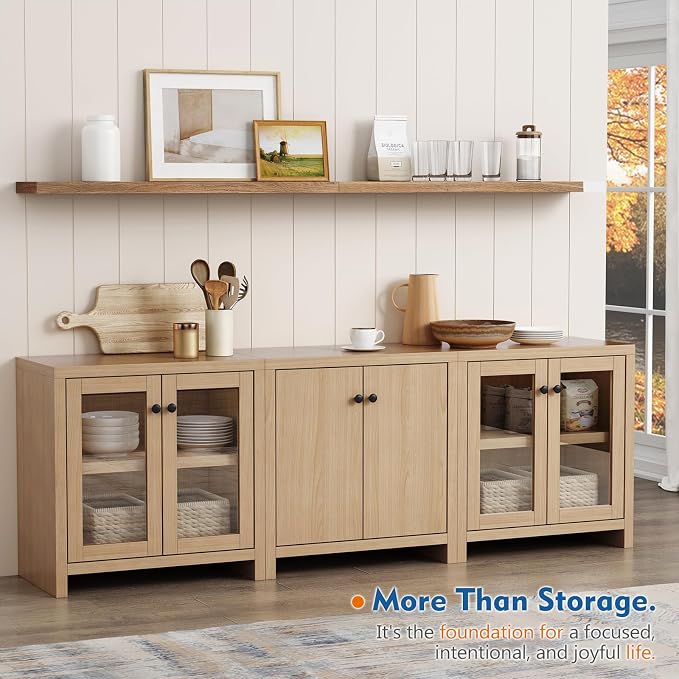 Harwaya Light Wood Floating Shelves - Image 7