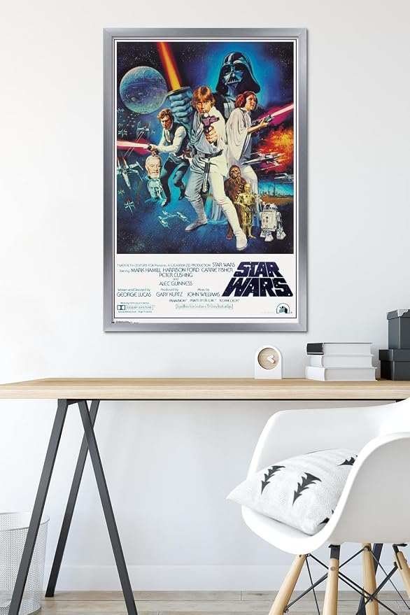 Trends International 24X36 Star Wars-V One Sheet Wall Poster, 25.8" x 37.8" x 1" - Image 6