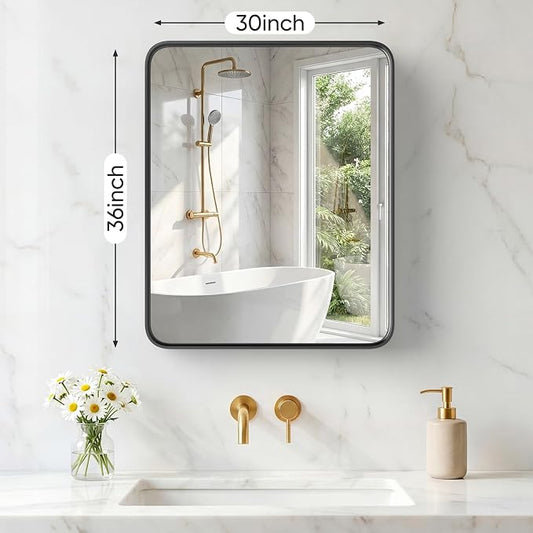 NEWBULIG 30X36 Inch Bathroom Mirror - Image 2