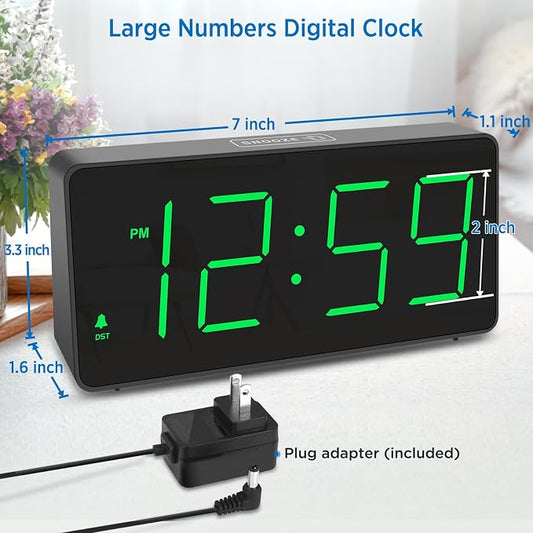 Peakeep Digital Clock, Alarm Clock - Image 2