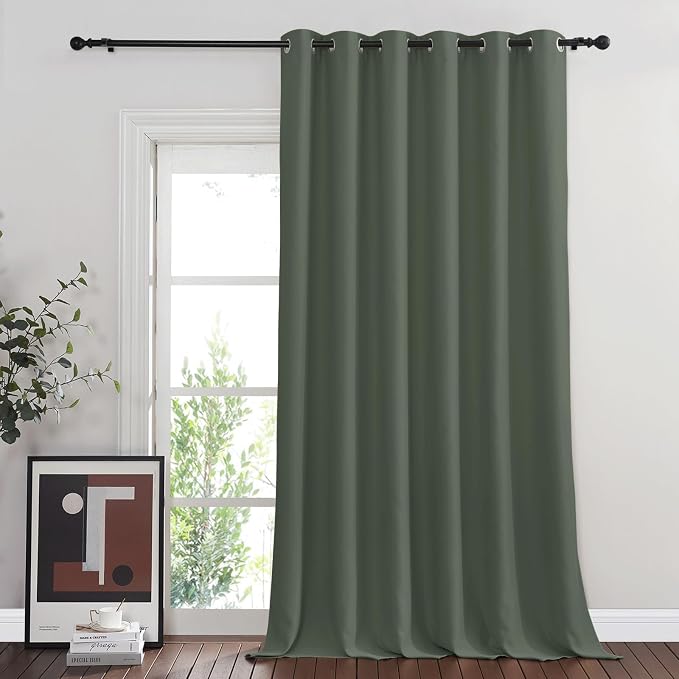 NICETOWN Blackout Sliding Glass Door Curtains, Room Darkening Thermal Insulated - Image 8