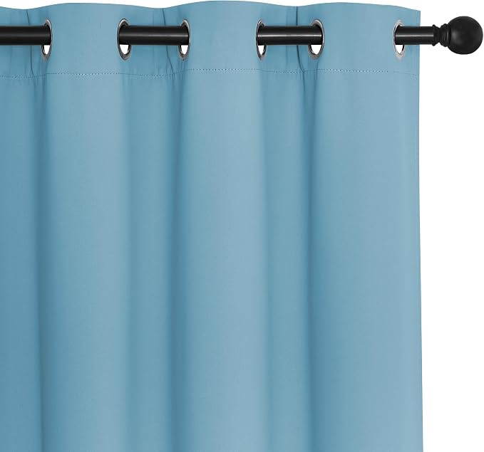 NICETOWN Bedroom Curtain Room Darkening Drapery 102 inches Length - Image 7