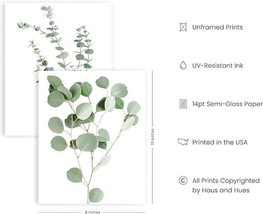 HAUS AND HUES Botanical Plant Wall Art Prints - Image 2