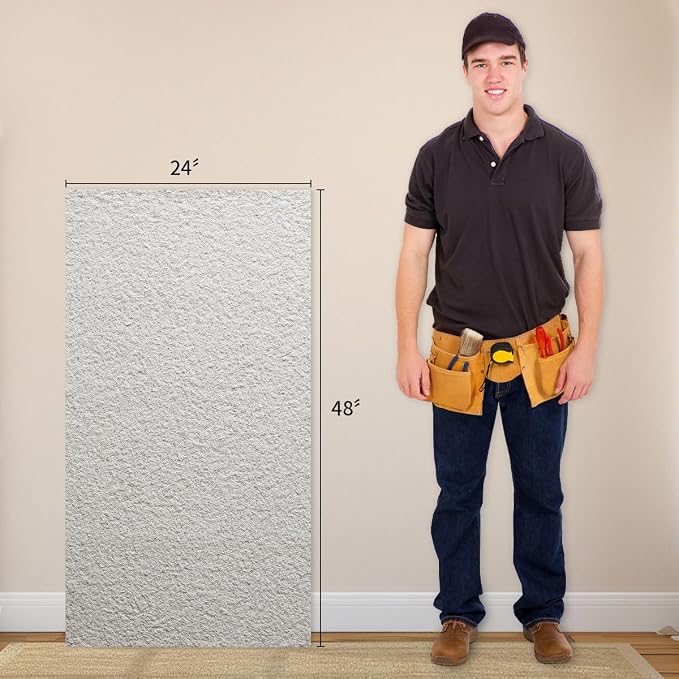 6” x 12” Faux Stone 3D Wall Panels, Clay Manufactured Raised Textured Paneling - Image 8