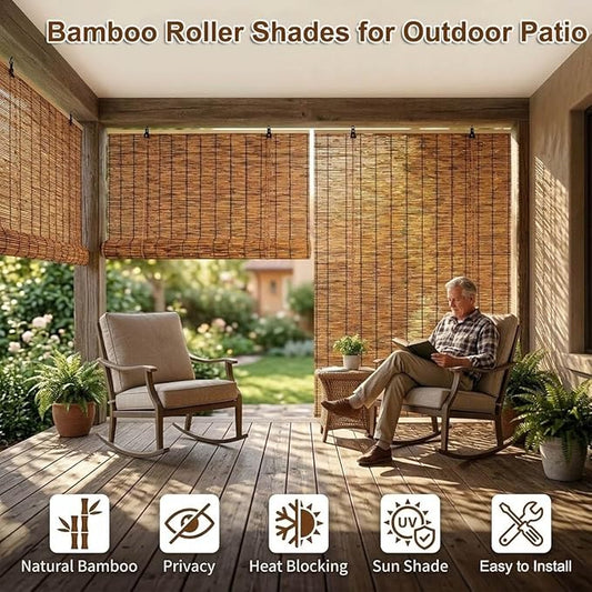 Outdoor Roller Shades for Patio - Image 2