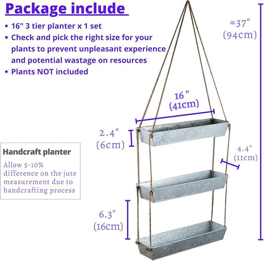 LaLaGreen Wall Hanging Planter - Image 2
