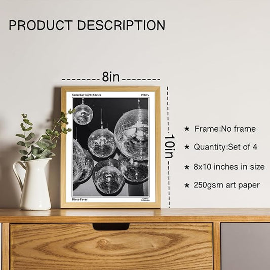 NaZaUK Funky Retro Y2K Wall Art, Prints - Image 2