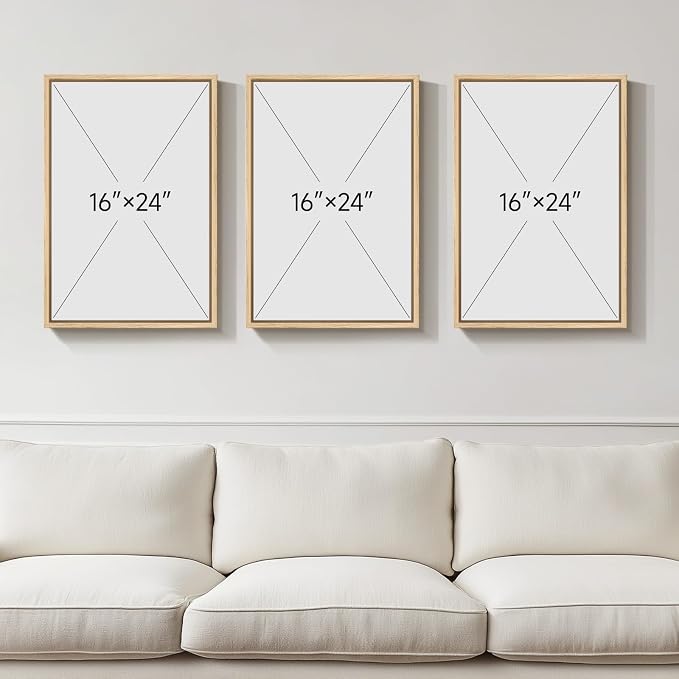 Framed Christian Wall Art Set of 3, The Last Supper Canvas Prints, Neutral - Image 8