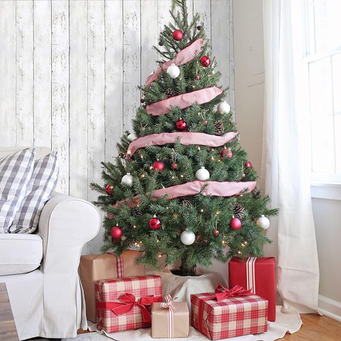 Decoroom Shiplap Peel and Stick Wallpaper 17.71" X 118" - Image 9