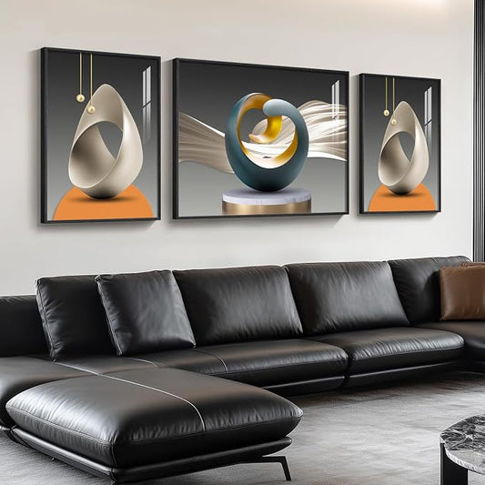 Extra Large Framed Modern Luxury Large Wall Art - Image 2