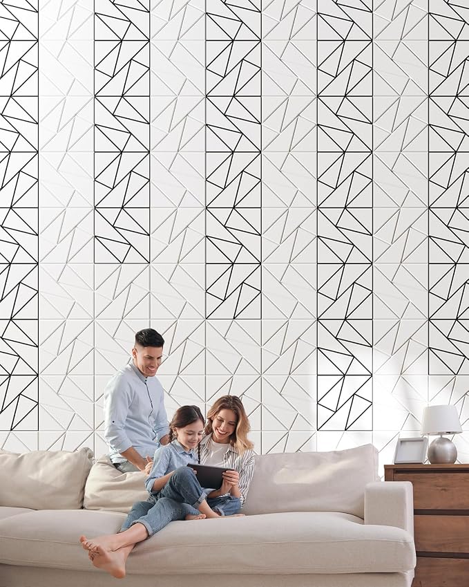 12-Pack Felt Acoustic Panels, Peel & Stick Sound Proof Foam Panels - Image 7