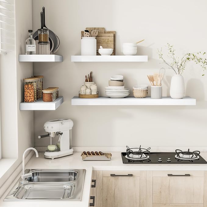 Vivelove 12 Deep Floating Shelves - Image 8
