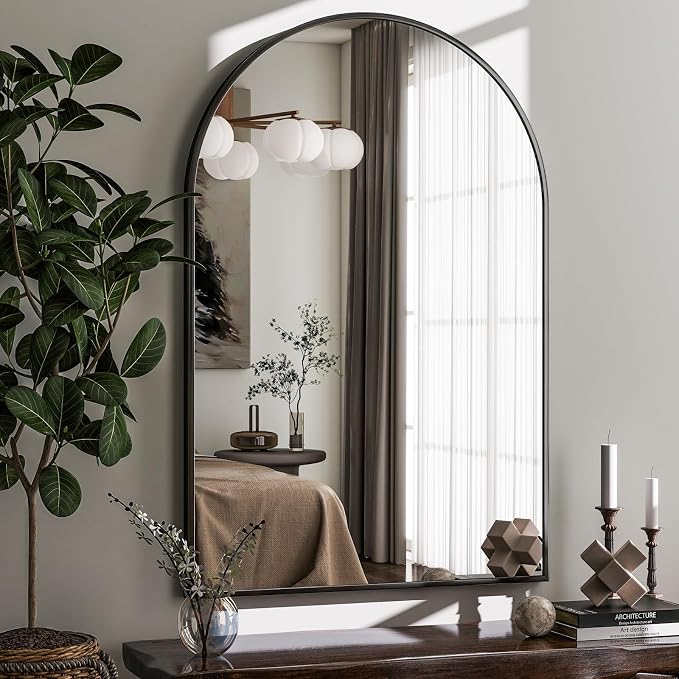 HARRITPURE 20"x30" Arched Bathroom Mirror - Image 8