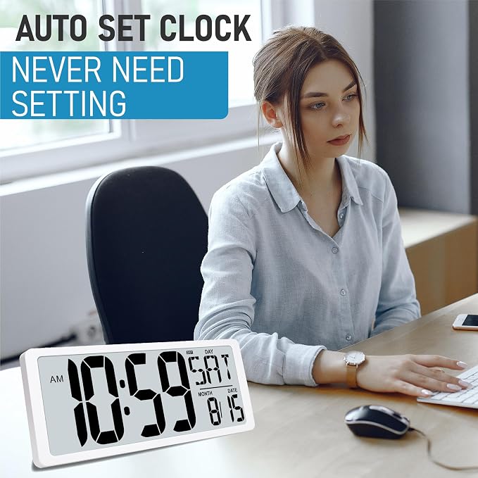 TXL 18.44" Large Digital Wall Clock - Image 7