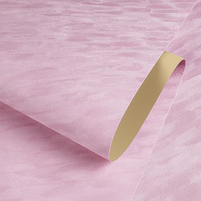 ReWallpaper Pink Velvet Wallpaper Peel and Stick Elegant Pastel Pink Wallpaper - Image 9