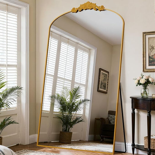 Antok Arched Full Length Mirror, Full Body Mirrors - Image 2