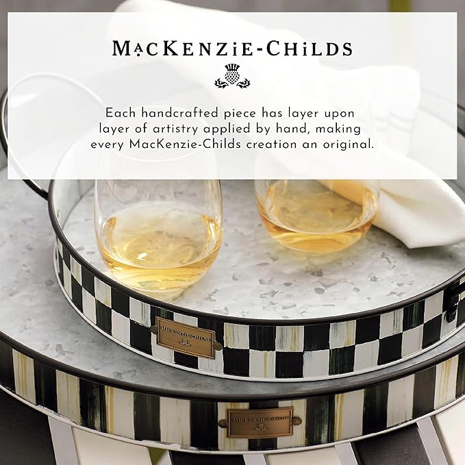 MACKENZIE-CHILDS Watering Can, Outdoor Galvanized Watering Can, Spectator