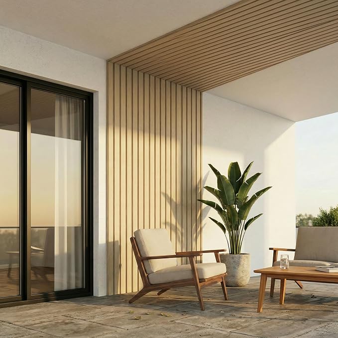 From Plain to Beautiful in Hours WPC Exterior Wall Slat Panels Waterproof - Image 13