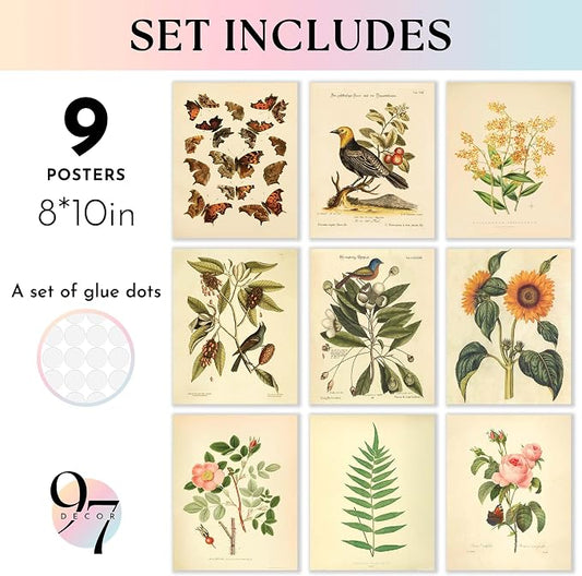 97 Decor Vintage Botanical Wall Art Decor - Image 2