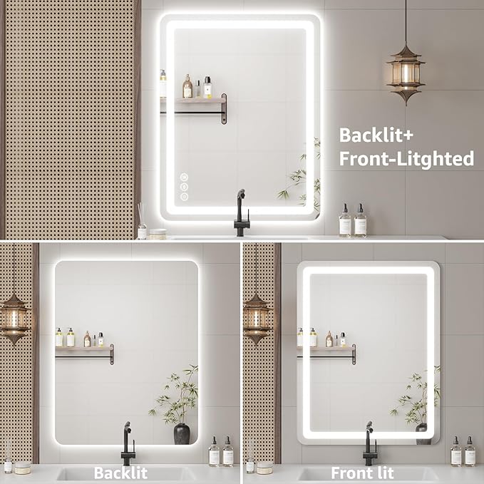 40" x 30" Led Bathroom Mirror - Image 7