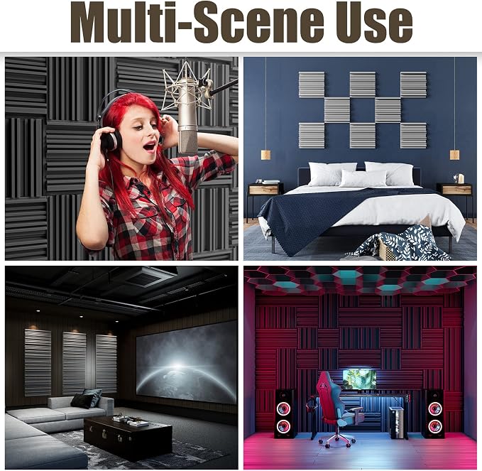 18 Pack Sound Proof Foam Panels - Image 7