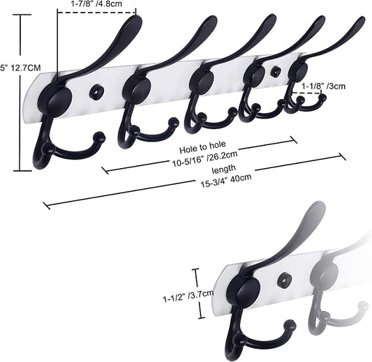 Dseap Wall Mounted Coat Rack - Image 2