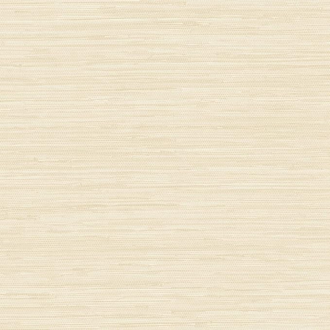 Grasscloth Wallpaper in Cream by Norwall