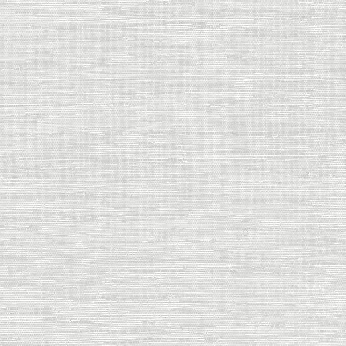 Grasscloth Wallpaper in Silver by Norwall