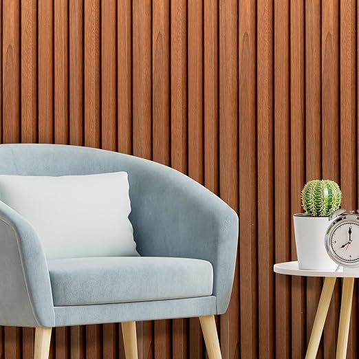 Art3d WPC Slat Wall Panels, Living Room - Image 9