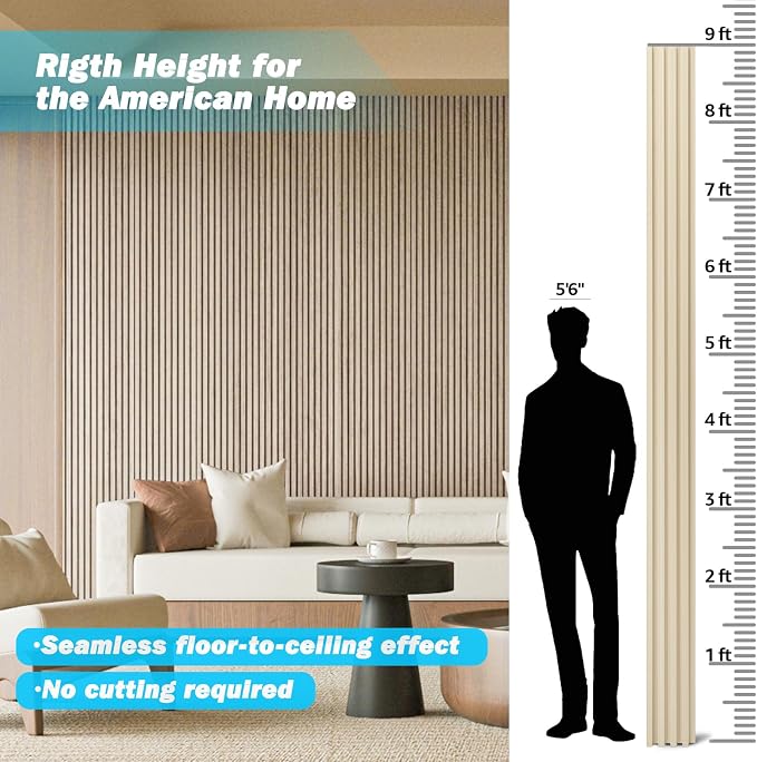 Art3d Slat Wood Wall Paneling - Image 9