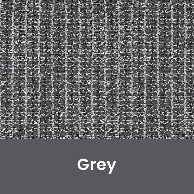 Custom Size Gray Patio Shades Roll up Outdoor Roller Shade Crank Wand Blind - Image 6