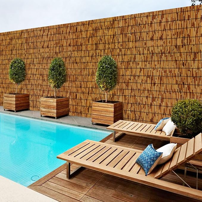 Reed Fencing Rolls, Bamboo Screens Outdoor - Image 9
