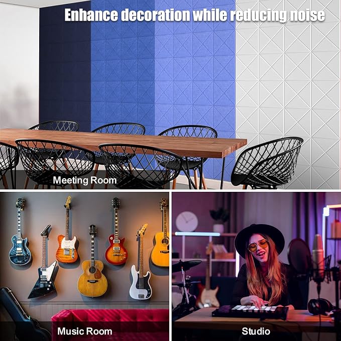 Sonicism 12 Pack X-Lined Acoustic Panels - Image 6
