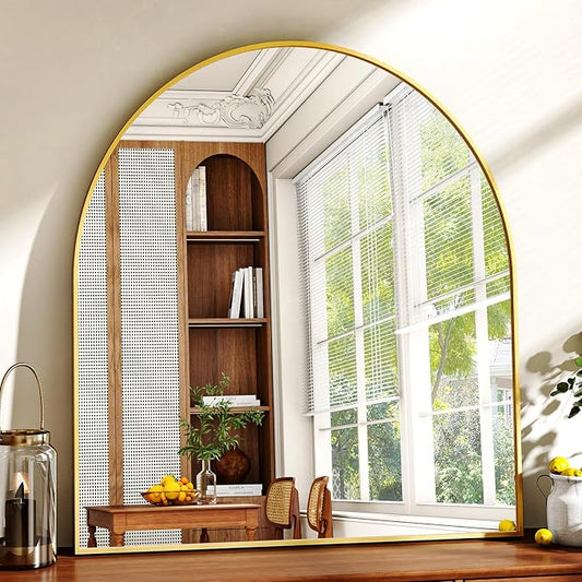 XRAMFY 31"x32" Arched Wall Mirror - Image 2