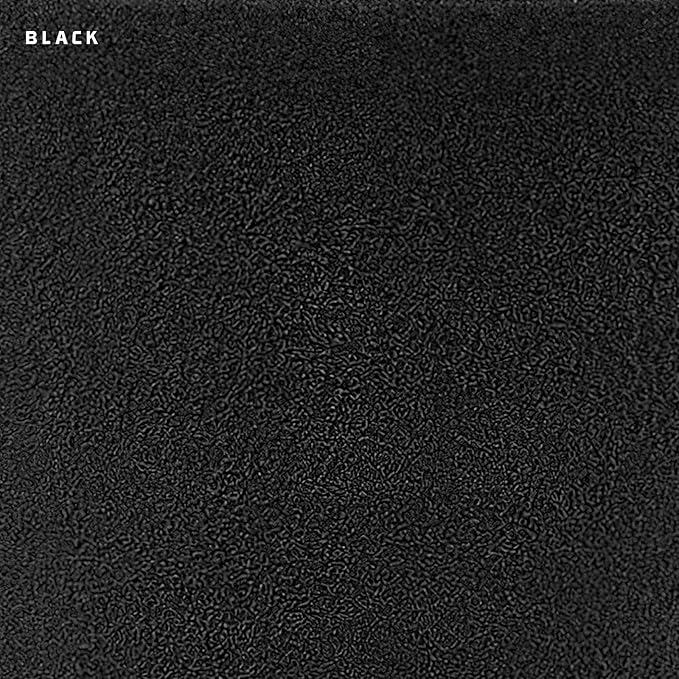 ARBORA 20" Monaco Square Polyresin Indoor and Outdoor Planter with Classic Black Finish - Durable, Weatherproof, Lightweight, Large Plant Pot for Patio, Garden, Deck, Entryway