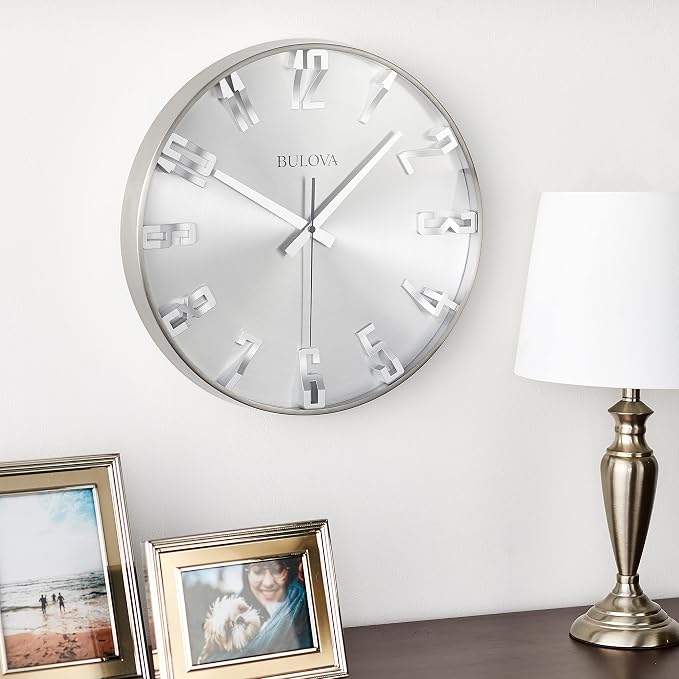 Bulova C4846 Director Wall Clock - Image 4