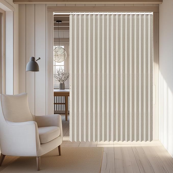 AJAZZ Blackout Accordion Door Curtains - Image 8
