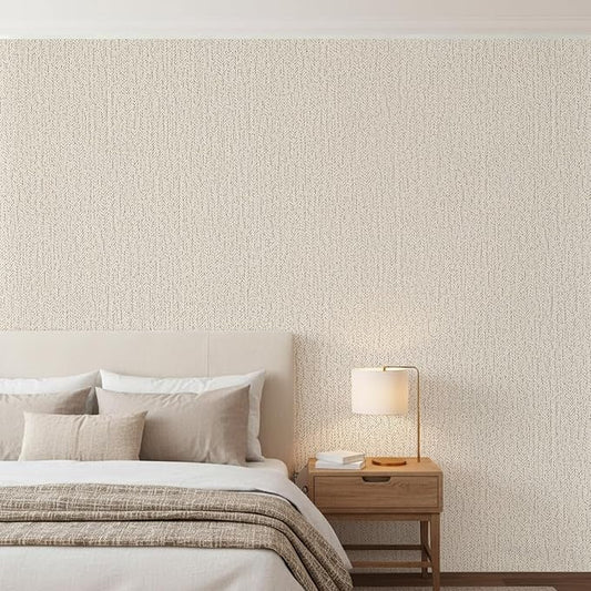 Peel and Stick Wallpaper Removable Wall Paper Textured Contact Paper Gray - Image 2