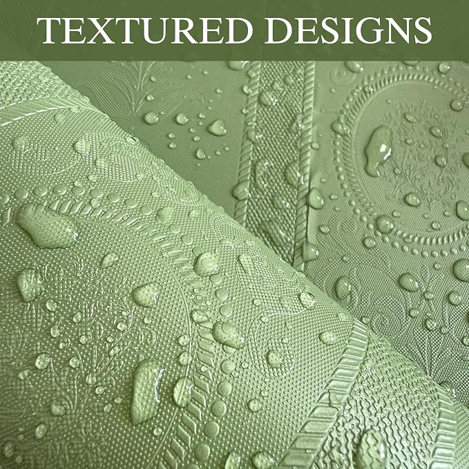 JiffDiff Wallpaper Peel and Stick Textured, 3D Embossed Wall Paper Stick on - Image 9