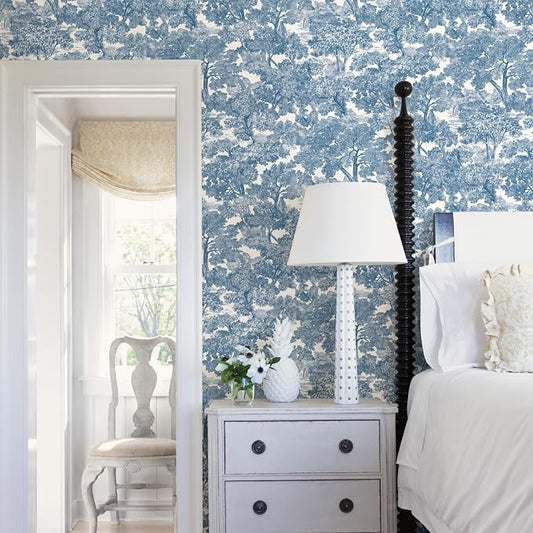 Chesapeake Spinney Toile Wallpaper - Image 2