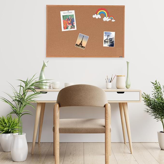 Mr. Pen- Cork Board, Bulletin Board, Cork Bulletin Board, Framed Cork Board - Image 8