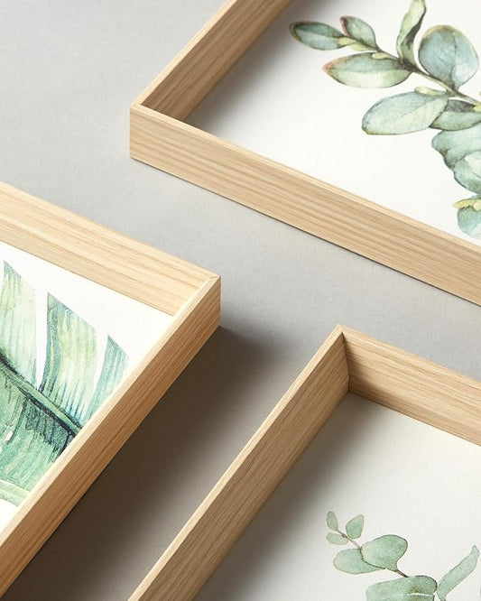 Framed Wall Art, Minimalist Botanical Canvas Wall Art - Image 2