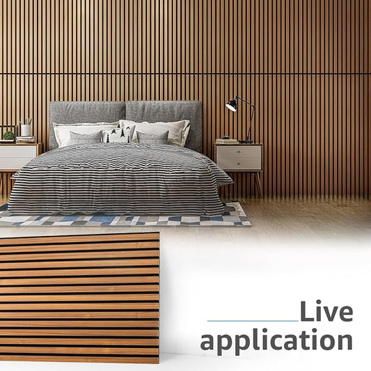 Art3d 2-Pack Acoustic Wood Slat Wall Panels - Image 2