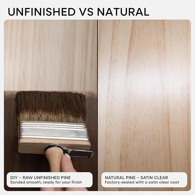 Homeforia 36 inch Wood Floating Shelves, High End Solid Natural Wood 36inch - Image 8