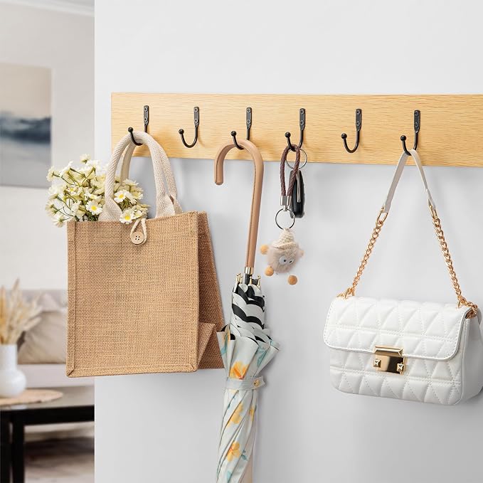 10 Pack Wall Hooks,Metal Hooks Hold up to 45 Lbs,Hooks Wall Mount - Image 9