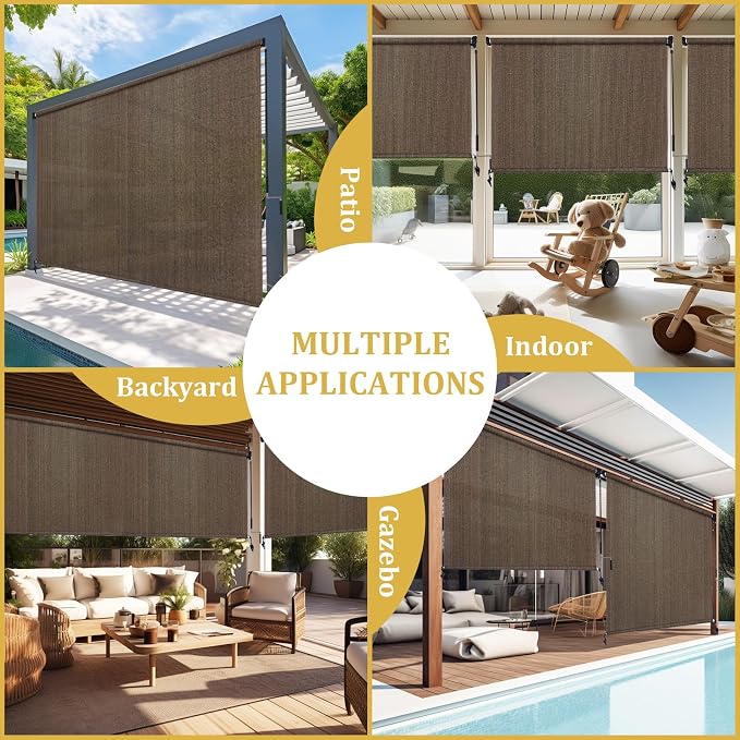 Shade&Beyond Outdoor Roller Shades - Image 7