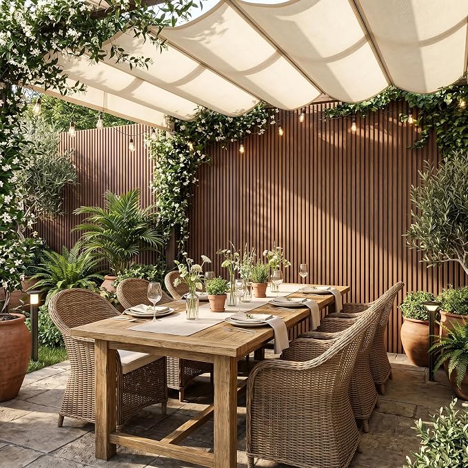 From Plain to Beautiful in Hours WPC Exterior Wall Slat Panels Waterproof - Image 18